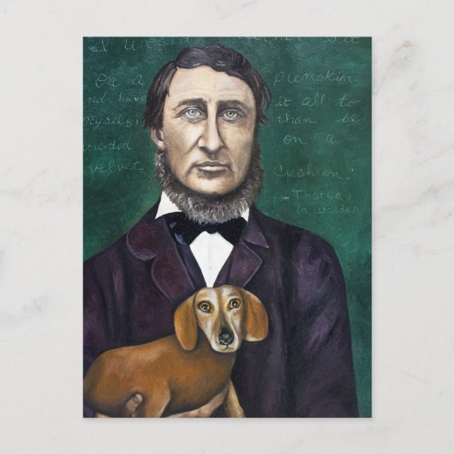Carte Postale Henry David Thoreau (Devant)