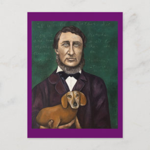 Carte Postale Henry David Thoreau