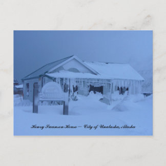 Carte Postale Henry Swanson House en hiver