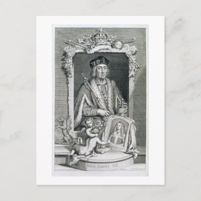 Carte Postale Henry VII (1457-1509) King of England from 1485, a (Devant)