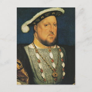 Carte Postale Henry VIII d'Angleterre par Hans Holbein le Jeune