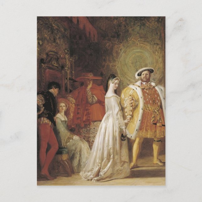 Carte Postale Henry VIII et Anne Boleyn (Devant)