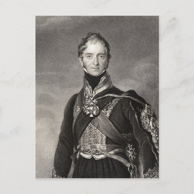 Carte Postale Henry William Paget (Devant)