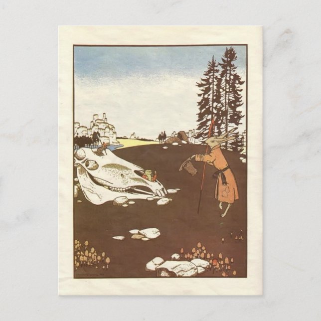 Carte Postale Heorhiy Narbut- 'Fairy Tales : Teremok. Mizgir (Devant)