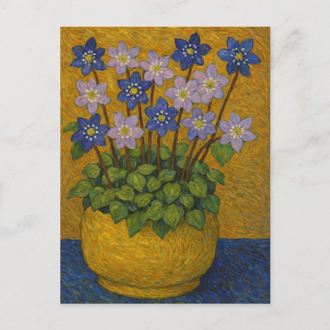 Carte postale Hepatica (Devant)