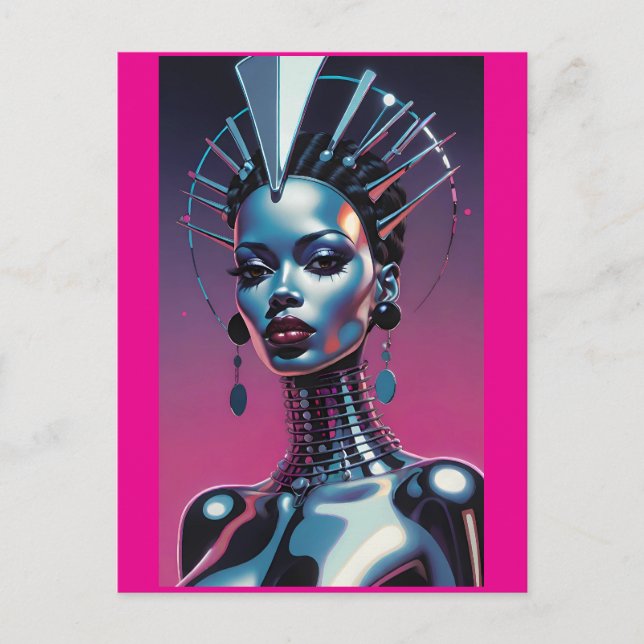 Carte Postale Her Beauty Was Indistinguishable (Devant)