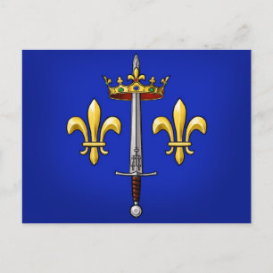 Carte Postale Heraldique de Jeanne d'Arc Jeanne d'Arc