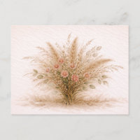 Herbe de Pampas Fleur Sauvage Botanique Douce Neut