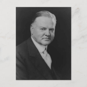 Carte Postale Herbert Hoover 31e Président