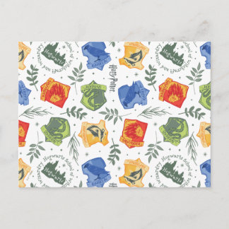 Carte Postale Herbologie Magique Motif Maisons HOGWARTS™