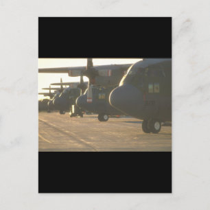 Carte Postale Hercules C-130 sur aéronefs militaires