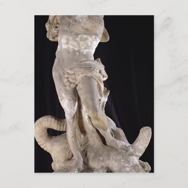 Carte Postale Hercules combattant l'hydre de Lérnaean (Devant)