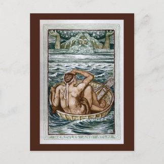 Carte Postale Hercules et Atlas