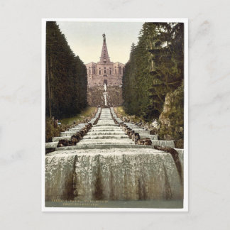 Carte Postale Hercules et Cascades, Wilhelmshohe, Cassel (c.-à-d