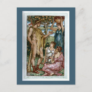 Carte Postale Hercules et les Nymphes