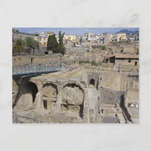 Carte Postale Herculium, Ercolano, Campanie, Italie
