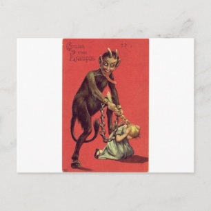 Carte Postale Here Comes The Krampus! 2