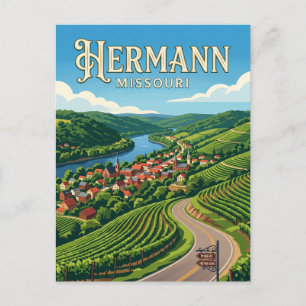 Carte Postale Hermann Missouri