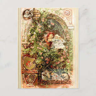 Carte Postale Hermann Vogel - Beauté dormante