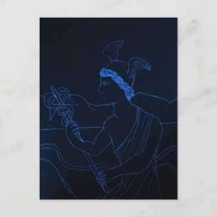 Carte Postale Hermes - Le Dieu du messager