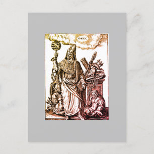 Carte Postale Hermes Trismegistus (Hermes le plus grand des Thri