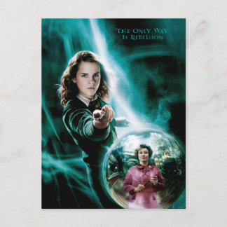 Carte Postale Hermione Granger et Professeur Umbridge