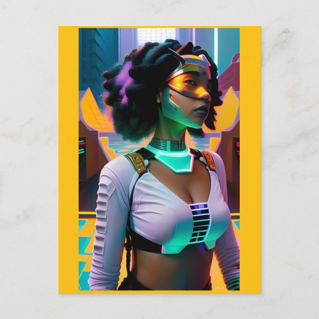 Carte Postale Hero Corp - Ken Gage Art (Devant)