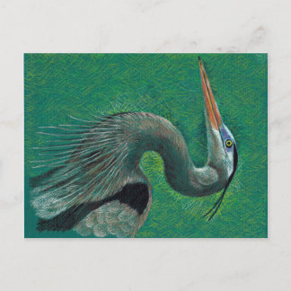 Carte Postale Heron