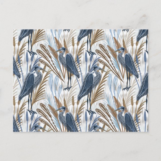 Carte Postale Heron (Devant)