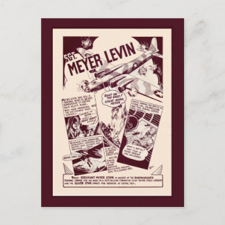 Carte Postale Héros de guerre juifs Levin