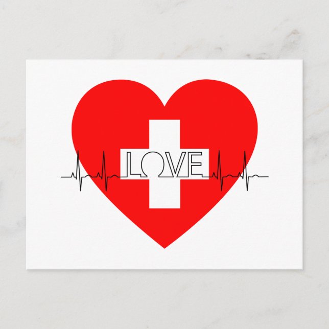 Carte Postale Héros des travailleurs de la santé du Merci (Devant)