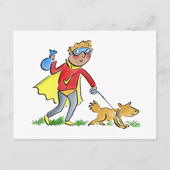 Carte Postale Héros du chien (Devant)