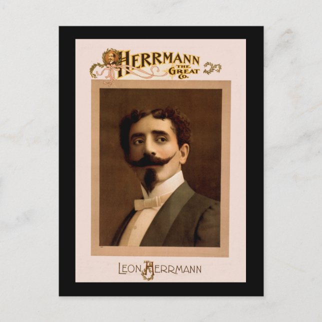 Carte Postale Herrmann la Great Co. (Devant)