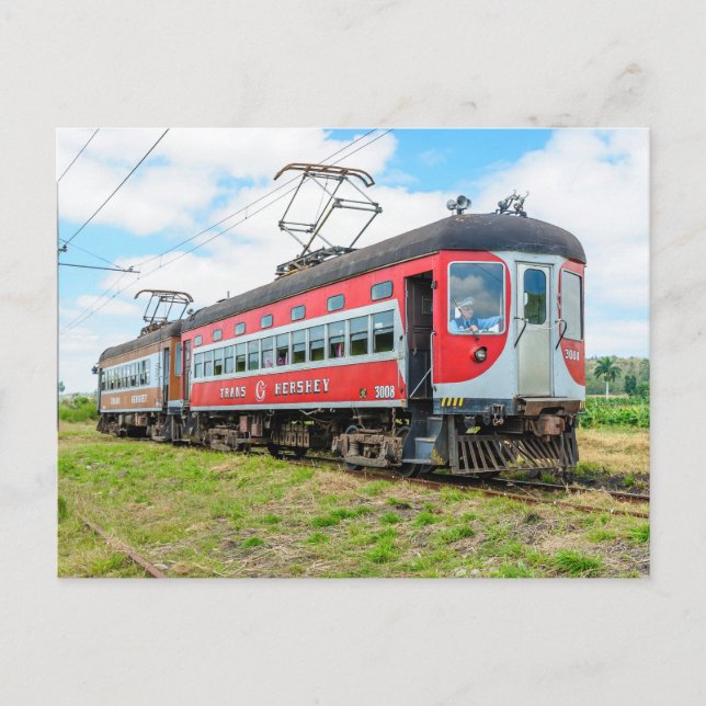 Carte Postale Hershey Train, Cuba (Devant)