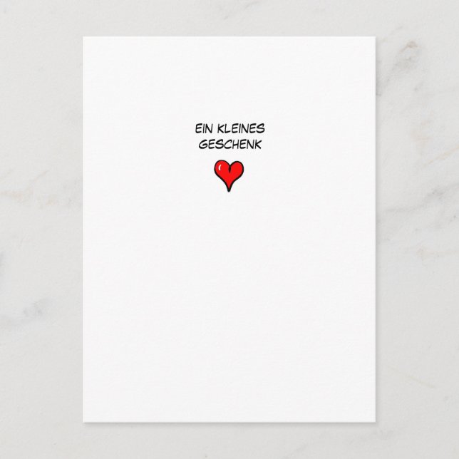 Carte postale - Herz - Liebe - Flirt - Valentinsta (Devant)