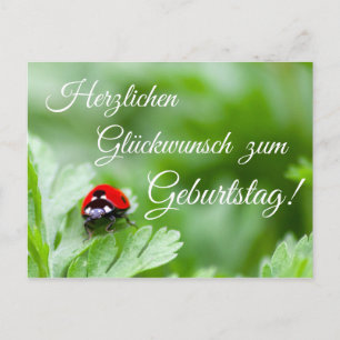 Carte Postale Herzlichen Glückwunsch zum Geburtstag !