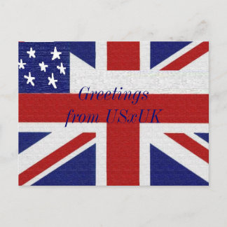 Carte Postale Hetalia : Salutations de USxUK