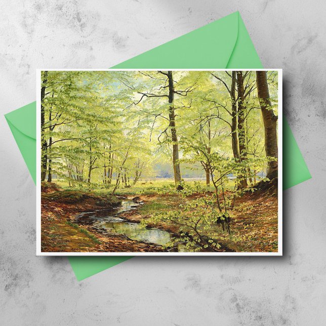 Carte Postale Hêtre au printemps, Christian Zacho (Créateur téléchargé)