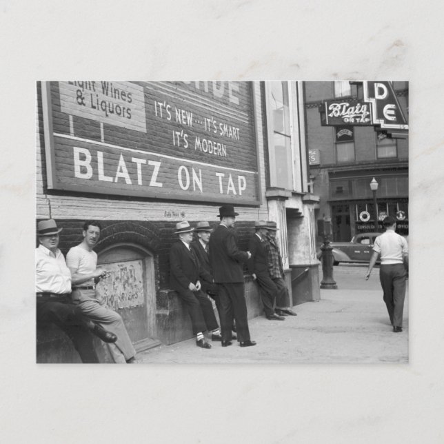 Carte Postale Heure de la mort à Butte, 1939 (Devant)