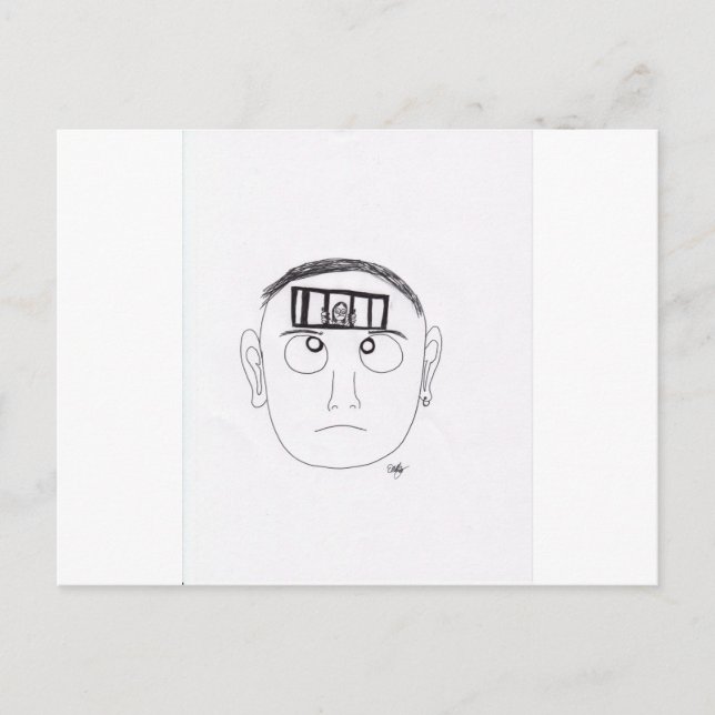 Carte Postale Heure de la prison (Devant)