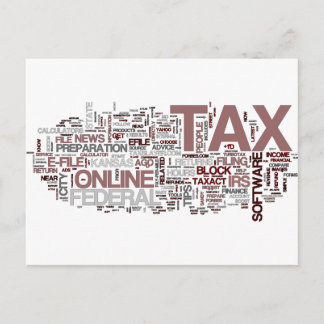 Carte Postale Heure de taxe