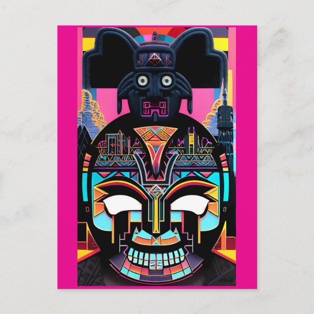 Carte Postale Heure désespérée de l'Idolatrie (Devant)