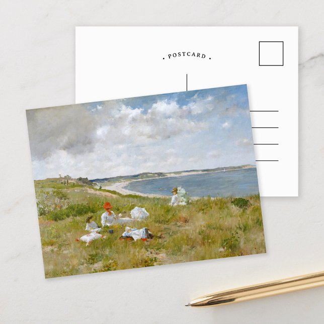 Carte Postale Heures oisives | William Merritt Chase (Créateur téléchargé)