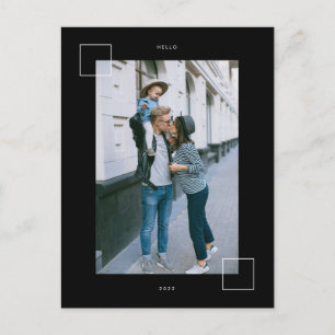 Carte Postale HEUREUSE NOUVELLE ANNÉE Ajouter votre photo de fam