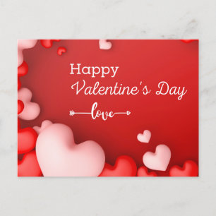 Carte Postale Heureuse Sainte-Valentin