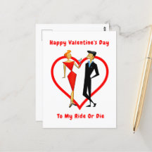 Heureuse Sainte-Valentin Ride ou Die