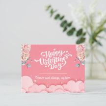 Heureuse Sainte-Valentin rose