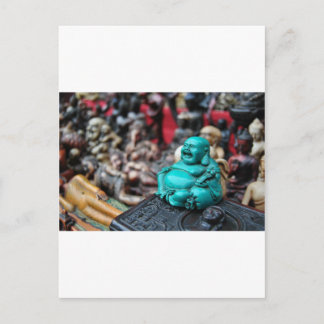 Carte Postale Heureux / bouddha riant !