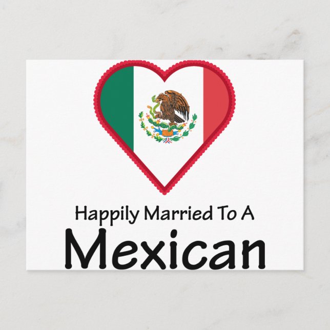 Carte Postale Heureux Marié Mexicain (Devant)