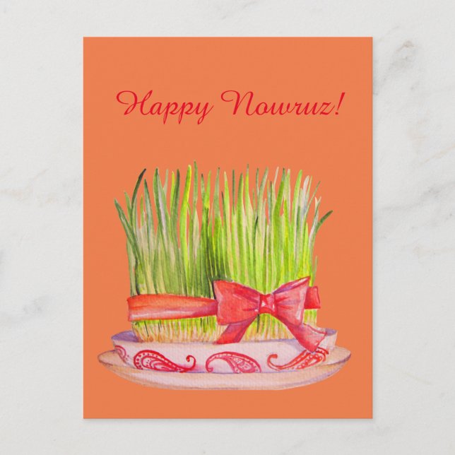 Carte Postale Heureux Norooz Sabzeh (Devant)